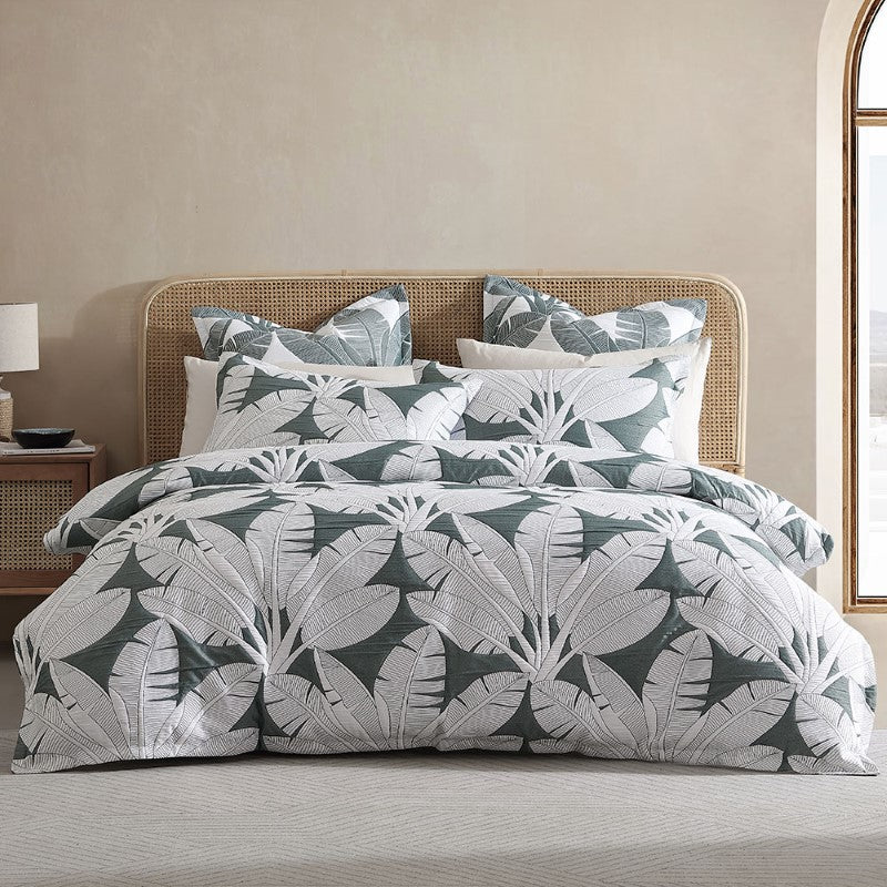 Super King Duvet Cover Set by Platinum Collection - Lagos Olive