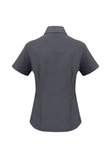 Oasis Womens Short Sleeve Shirt - Charcoal