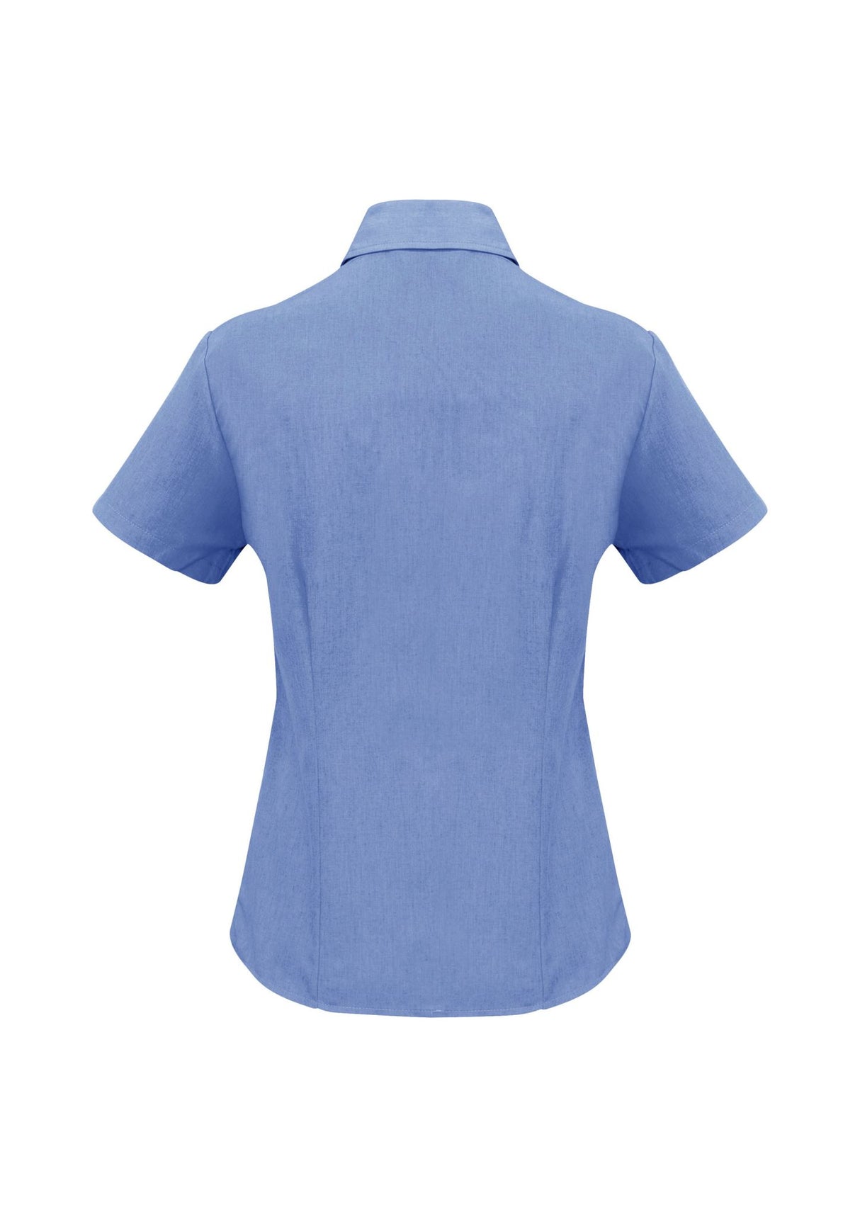 Oasis Womens Short Sleeve Shirt - Mid Blue