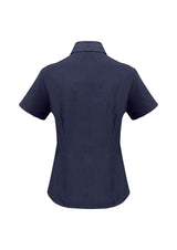 Oasis Womens Short Sleeve Shirt - Navy