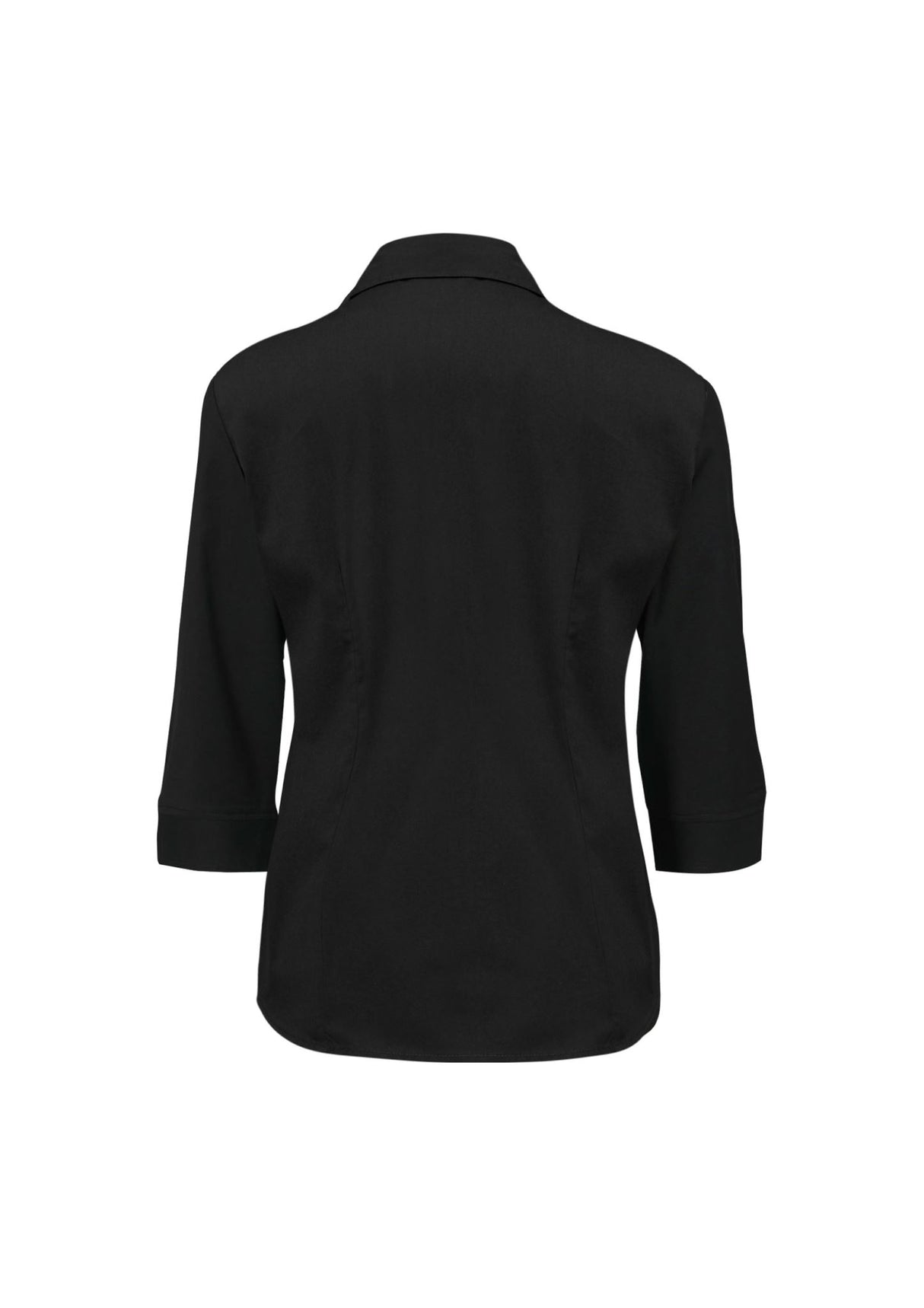 Metro Womens 3/4 Sleeve Shirt - Black