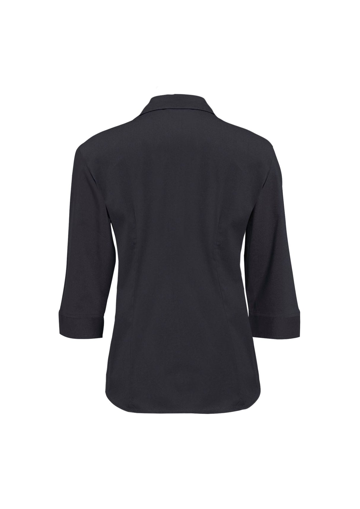 Metro Womens 3/4 Sleeve Shirt - Charcoal