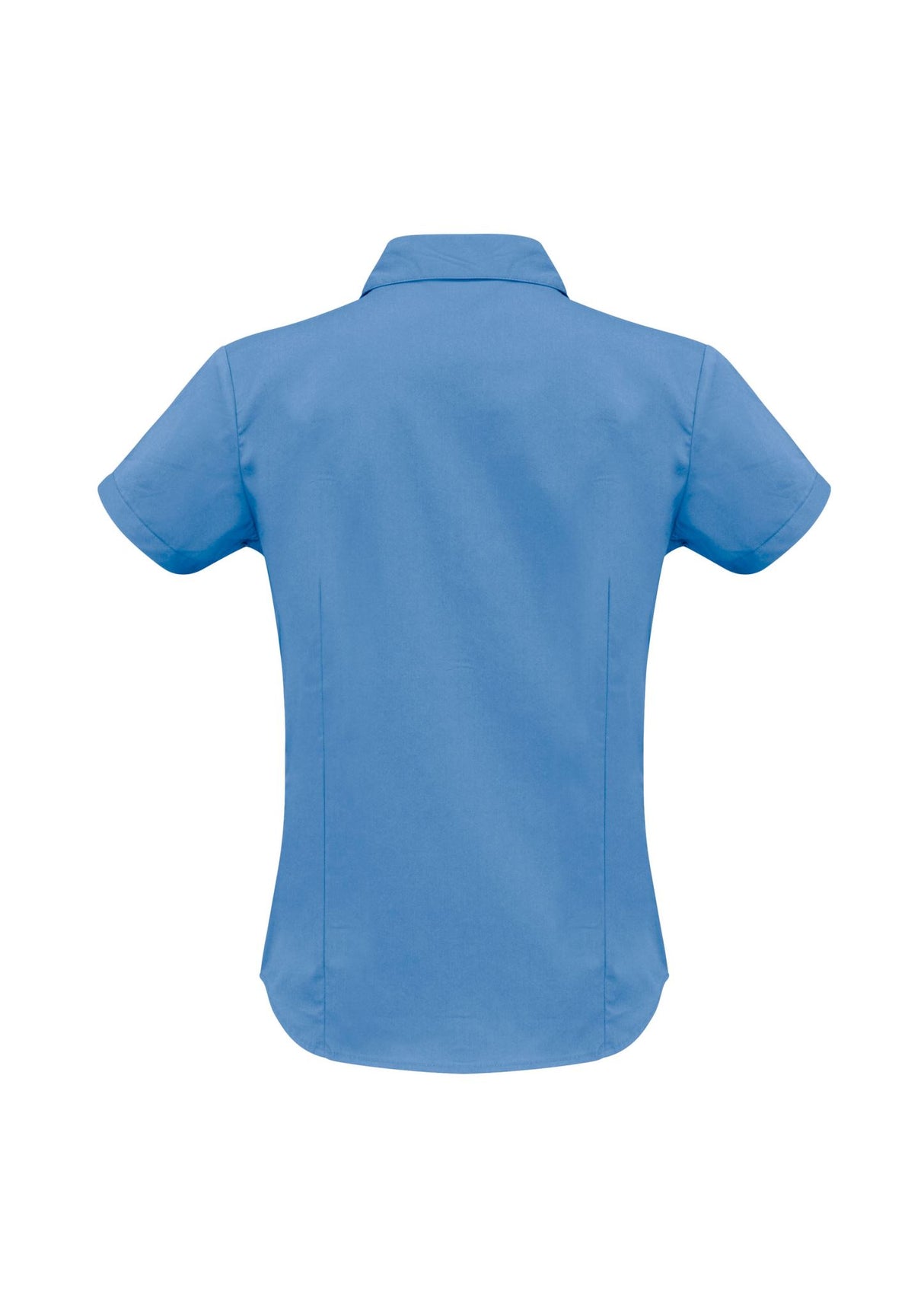 Metro Womens Short Sleeve Shirt - Mid Blue