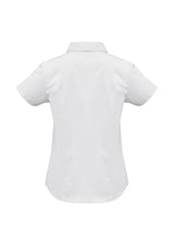 Metro Womens Short Sleeve Shirt - White