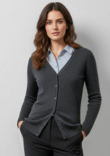 Milano Womens Cardigan - Charcoal