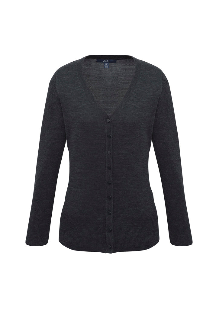 Milano Womens Cardigan - Charcoal