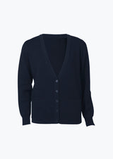 Woolmix Womens Cardigan - Navy