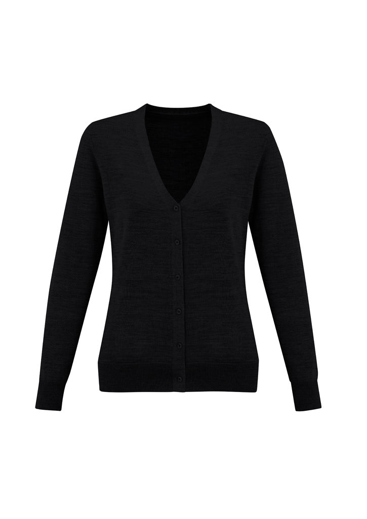 Roma Womens Knit Cardigan - Black