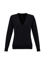 Roma Womens Knit Cardigan - Black