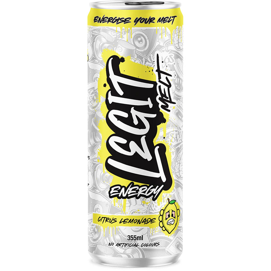 Legit Melt Energy Citrus Lemonade 355ml - Carton of 12