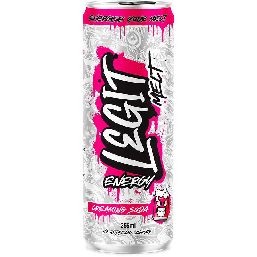 Legit Melt Energy Creaming Soda 355ml - Carton of 12