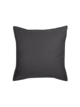 European Pillowcase Bamboo Cotton Sateen Linen House Nara Charcoal