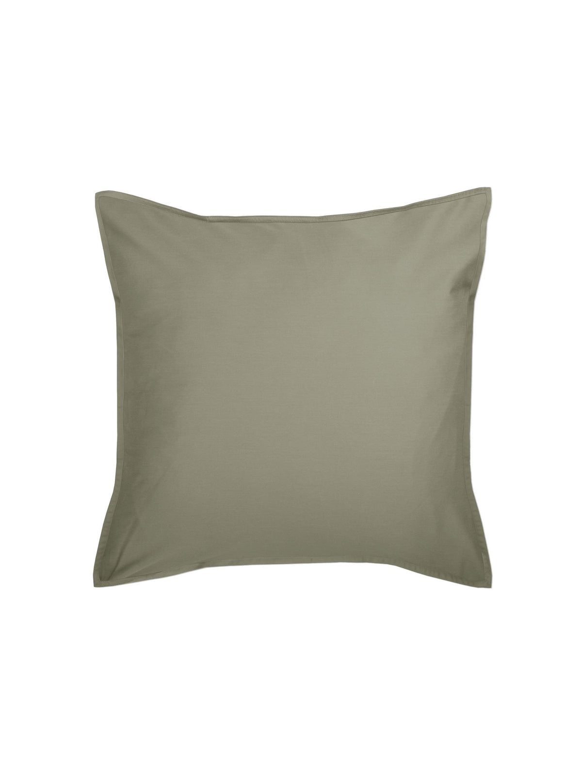 European Pillowcase Bamboo Cotton Sateen Linen House Nara Moss