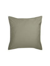 European Pillowcase Bamboo Cotton Sateen Linen House Nara Moss