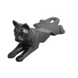 Door Wedge - Cast Iron Cat (16 x 8 x 7cm )