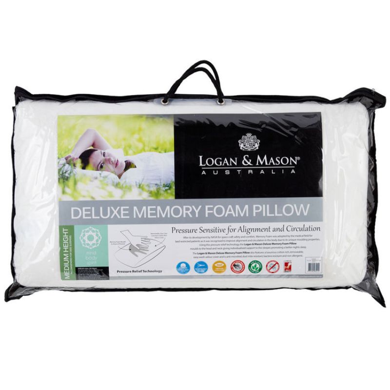 Pillow - LOGAN & MASON DELUXE MEMORY FOAM