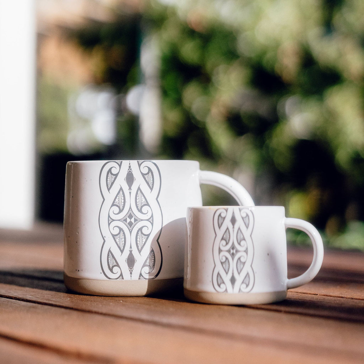 Moana Road - Miriama Grace-Smith Ceramic Espresso Mug - Stone - 2 units