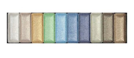 La Girl 10 Color Eye Palette - Delighted with 10 vibrant, highly pigmented shades for versatile day and night looks.