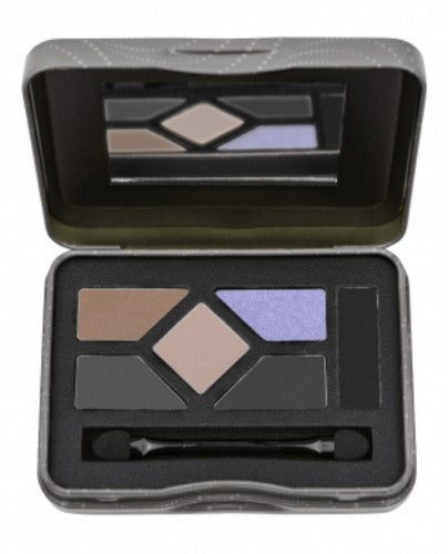 LA Girl Inspiring Eye Palette in jewel-toned tin with five pigmented shadows for versatile, bold or soft eye looks.