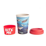 Eco to Go Bamboo Cup - Shark (140mm)