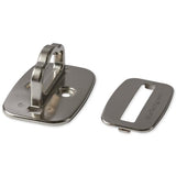 Large ringed laptop cable lock anchor made of durable zinc alloy, providing secure tethering to desks, walls, and more.