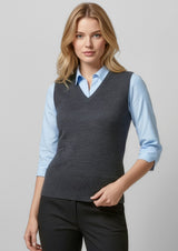 Milano Womens Vest - Charcoal