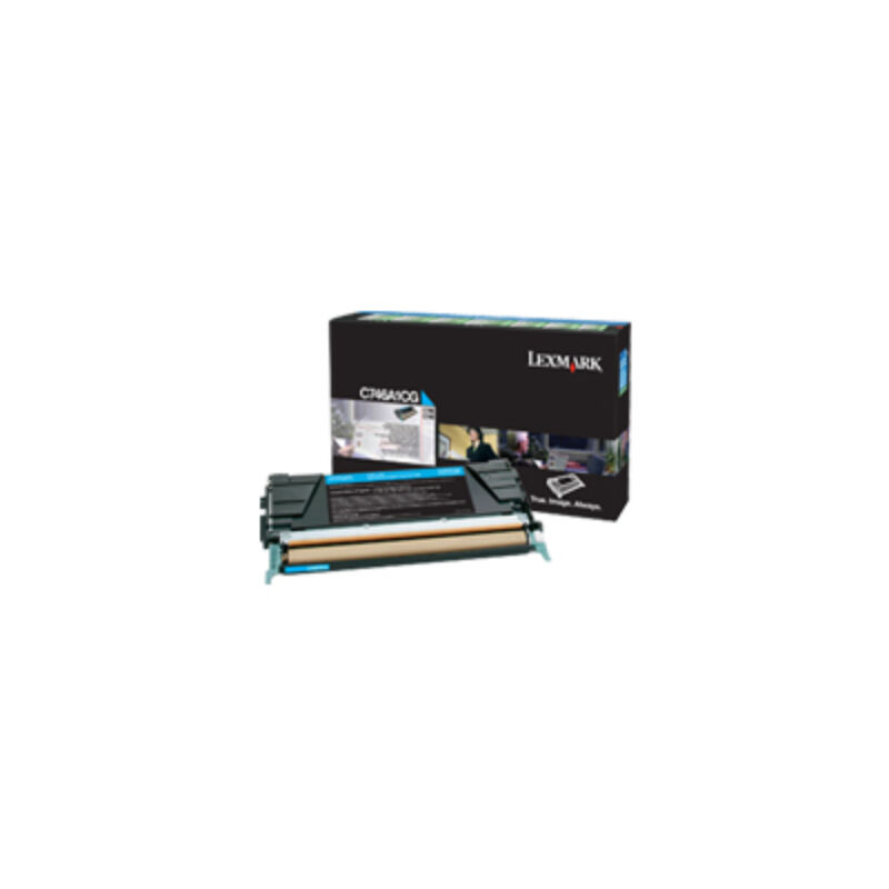 Lexm C746A1CG Cyan Pre Cartridge