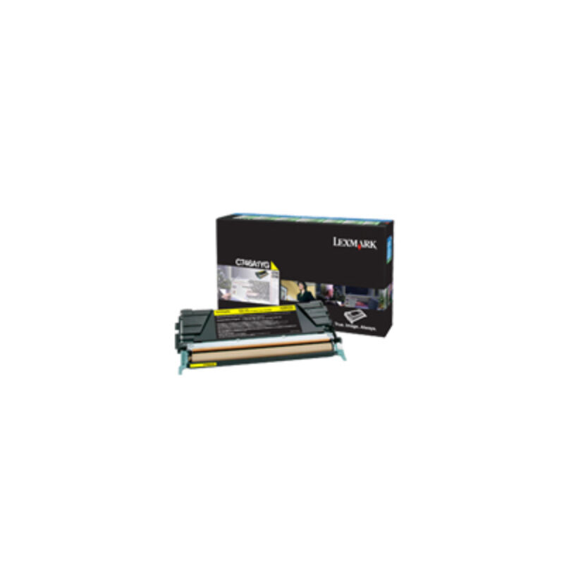 Lexm C746A1YG Yell Pre Cartridge