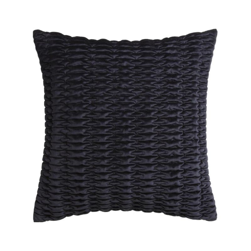 Filled Cushion - PRIVATE COLLECTION LOXTON Square Navy (45cm)