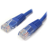 Cat5e Patch Cable with Molded RJ45 Connectors - 91 cm (3 ft.) - Blue