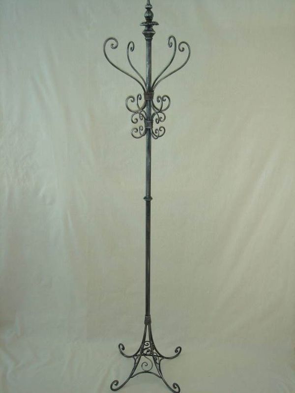 Stylish Satin Black coat stand at 178cm, perfect for organizing coats, hats, and bags in any entryway or hallway.