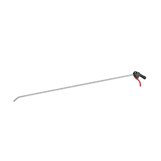 M7 Air Blow Gun with 890mm bent nozzle for precise air cleaning, operates up to 150 PSI, lightweight at 0.25kg.