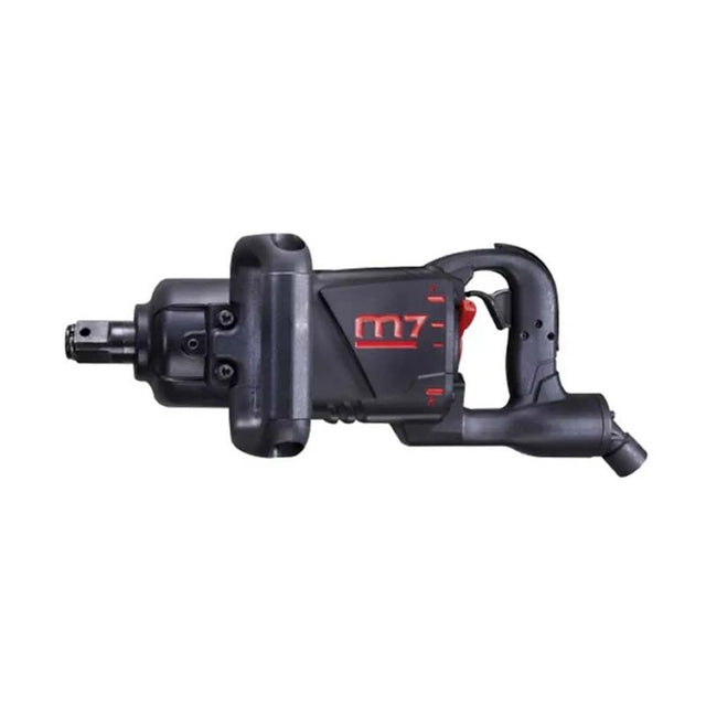 M7 Air Impact Wrench with 4500 ft-lb torque, lightweight magnesium housing, designed for heavy-duty applications.