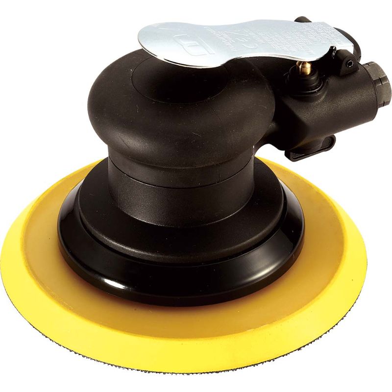 M7 Air Random Orbital Sander with 150mm pad, 10,000 RPM, lightweight, and designed for precision sanding without swirl marks.