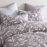 Super King Duvet Cover Set - Platinum Madison Latte