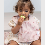 Waterproof Neck Bib - Moose Flowers