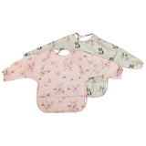 Waterproof Long Sleeve Bib - Moose Flowers