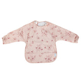 Waterproof Long Sleeve Bib - Moose Flowers