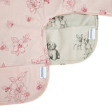 Waterproof Long Sleeve Bib - Moose Flowers