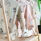 Waterproof Long Sleeve Bib - Moose Dogs