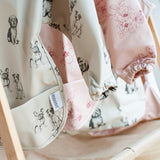 Waterproof Long Sleeve Bib - Moose Dogs