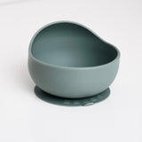 Silicone Feeding set - Moose (Olive)