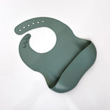 Silicone Feeding set - Moose (Olive)