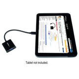 Micro HDMI to VGA Adapter 1920x1200 for Ultrabook / Tablet