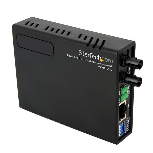 10/100 Multi Mode Fiber Copper Fast Ethernet Media Converter ST 2 km