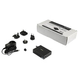 Gigabit Ethernet Fiber Media Converter - Compact - 850nm MM LC - 550m