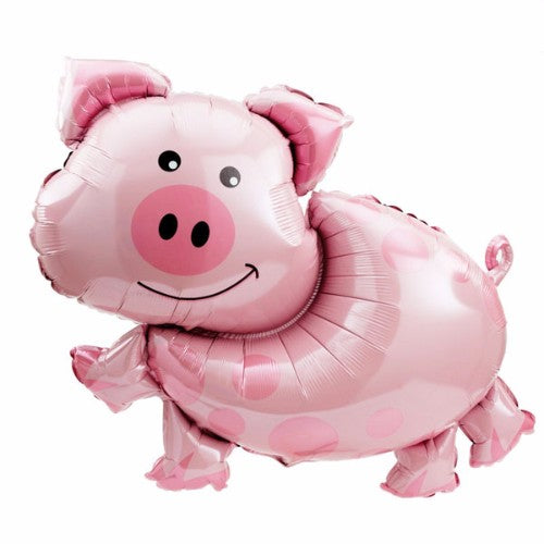 Balloon-Shape Pink Pig