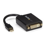 Mini DisplayPort to DVI adapter for seamless connectivity between Mini DP devices and DVI monitors or TVs. Easy plug-and-play use.