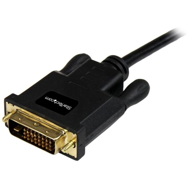 3ft Mini DisplayPort to DVI Adapter for connecting Mini DP devices to DVI displays, supporting up to 1920x1200 resolution.