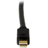 Mini DisplayPort to DVI adapter cable, 3ft long, connects Mini DP devices to DVI displays, supporting 1920x1200 resolution.